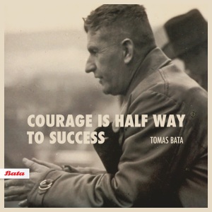 Odvaha je polovina úspěchu.
